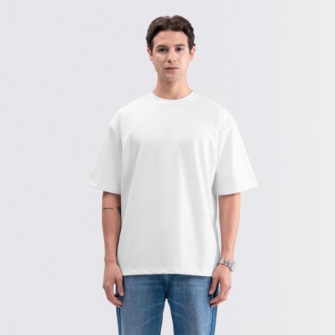 Livehaf - Boxy Ease Tee Natural