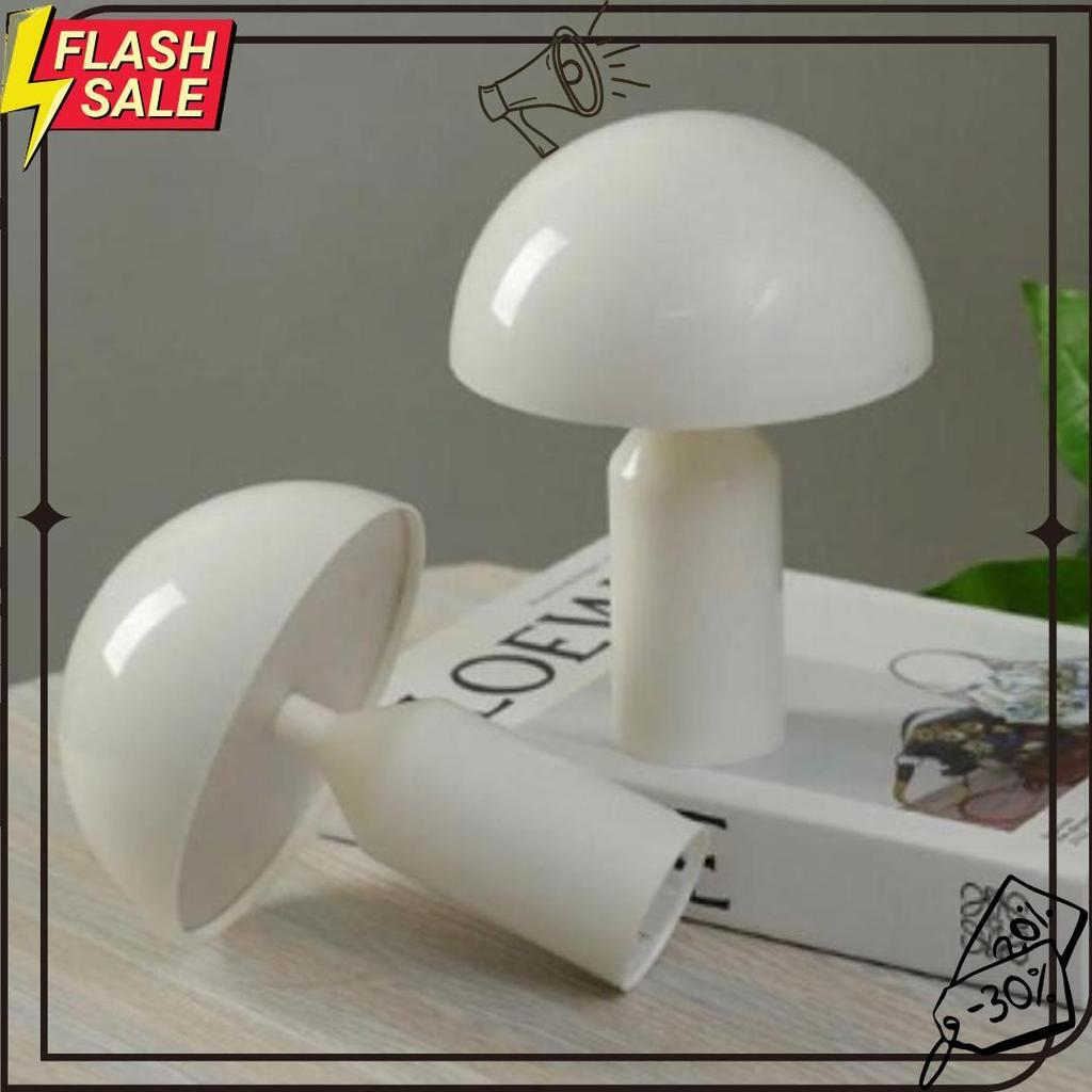 Nomaid.Id - Lampu Tidur Led Bentuk Jamur [Gratis Baterai Aa 2] - Lampu Meja Unik Cocok Untuk Pajanga