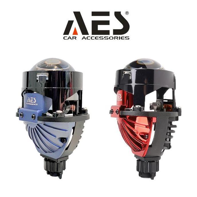 Paket Lampu Biled Lengkap Aes Turbo Se 2.5Inch 55Watt Wst Gen 3