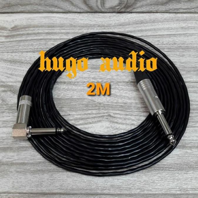 Promo KABEL AUDIO CANARE KECIL JACK L AKAI MONO TO JACK AKAI MONO 2M Diskon