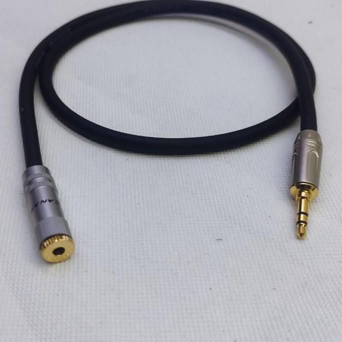Promo kabel aux 3.5 male To 3.5 female 6-10 meter original Diskon