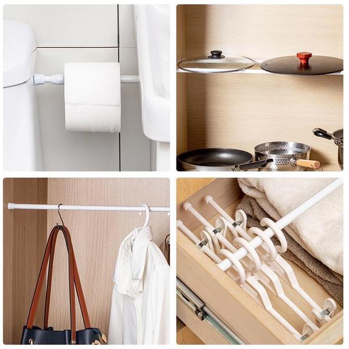 Pilpilpul- Tongkat Tiang Pipa Ajaib, Tiang Gorden 3 Meter, Tongkat Fleksibel 3 Meter, Tiang Fleksibe