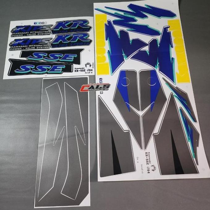 TERMURAH - STRIPING KRR SE 94 BAHAN KODAK PAPPER THAILAND STICKER KRR SE