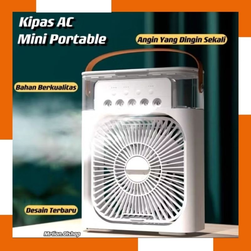 ( Kipas + Ac )Kipas Pendingin Mini Ac Portable Air Cooler Mobil Dan Ruangan | Ac Portable Air Cooler
