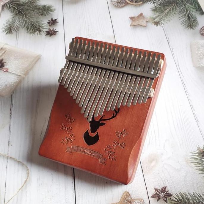 OCARA Kalimba 21 Keys kalimba Alat Musik Alat Musik Kalimba Murah Piano Jari Alat Musik Thumb Piano 