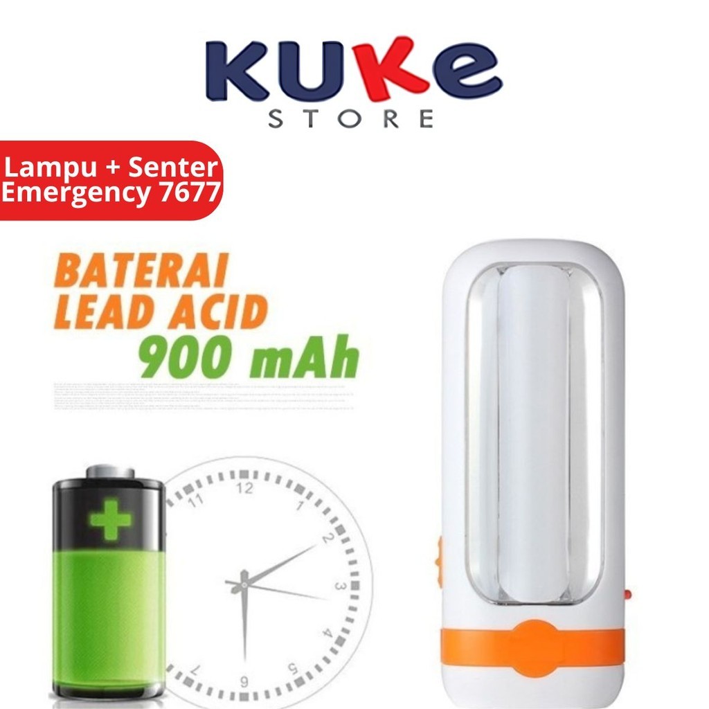 Kuke Lampu Senter Emergency 7677