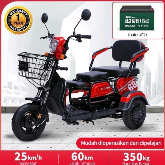PROMO Sepeda Motor Listrik Roda 3 Best Quality