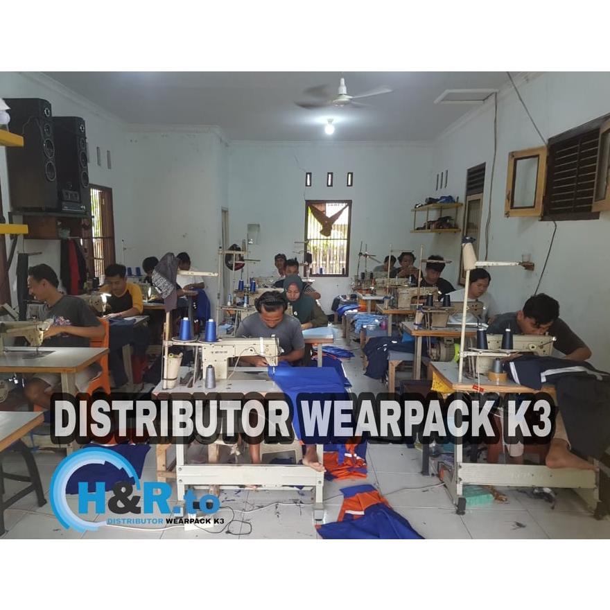 STYLE FASHION Wearpack Safety Atasan Hitam Kombinasi Benhur STYLE FASHION