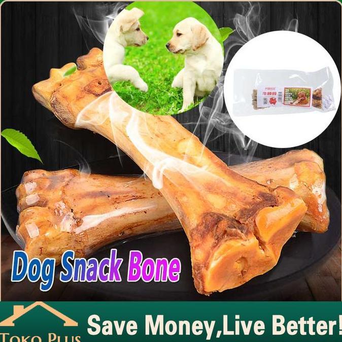 MALAVA snack anjing tulang mainan anjing gigit Makanan Anjing tulang sapi