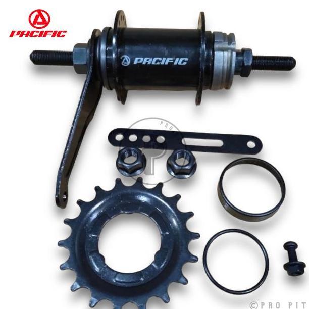 Murah Hub Bos Roda Belakang Sepeda Torpedo Pacific 36 Lubang Non COD