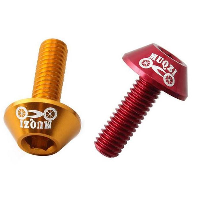 Baut Rem V Brake Bolt M6 Spare Part Sepeda Lipat Aluminium Alloy 7075