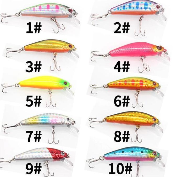 umpan minnow replika agile 7,5 cm 10 gr