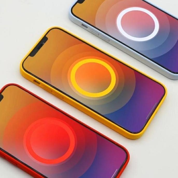 Silicone Case iPhone 13 Pro Max Mini With Magsafe Casing (Animation)