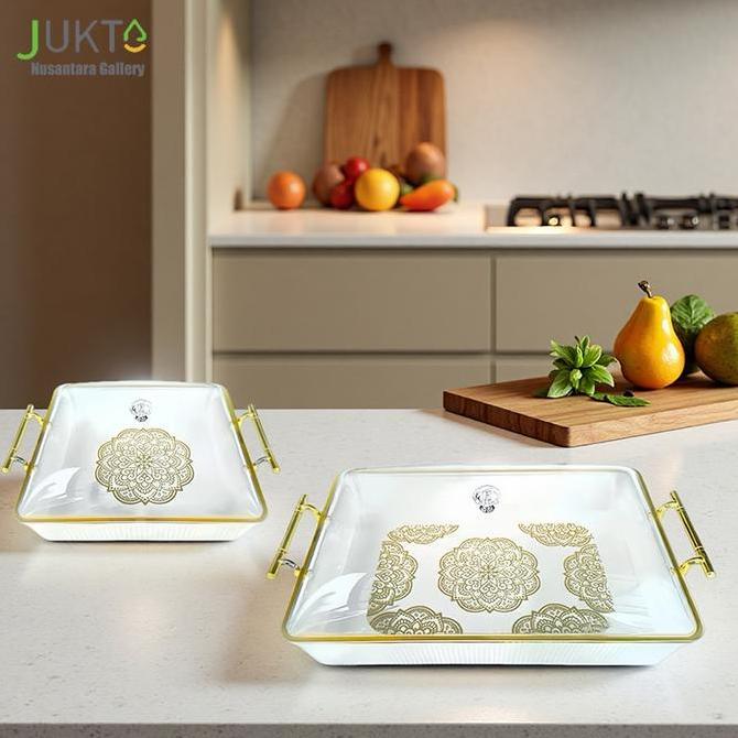 Juktacod Tempat Buah Tempat Roti Nampan Plastik Buah Nampan Dengan Tutup Aesthetic Nampan Dengan Tut