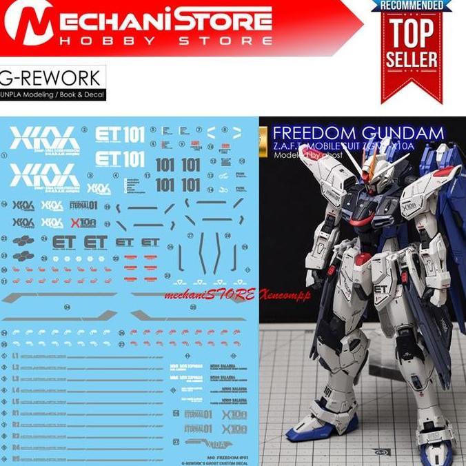 Water Decal MG Freedom by G-REWORK