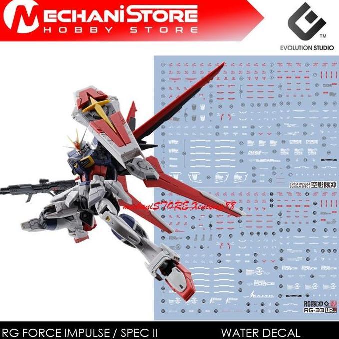 EVO Decal RG - RG33-1 Force Impulse / Spec II