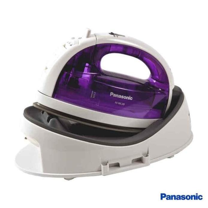 Setrika Uap Tanpa Kabel Panasonic Cordless Ni Wl30 Terlaris