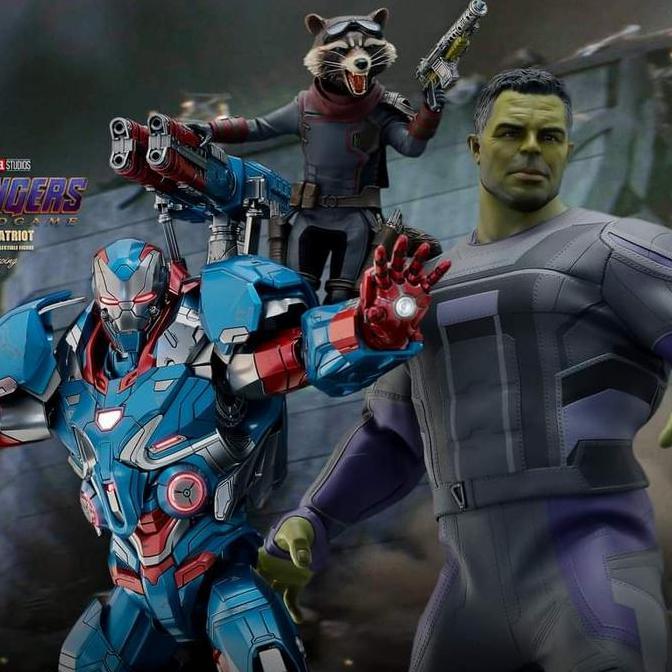 Hot Toys Iron Patriot 2.0 Avengers End Game
