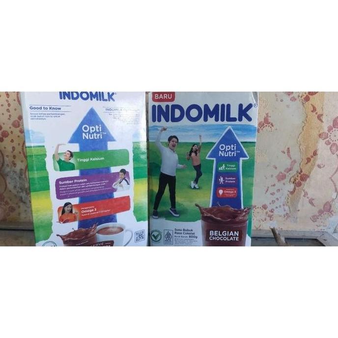  Indomilk Bubuk Coklat Belgian 800g