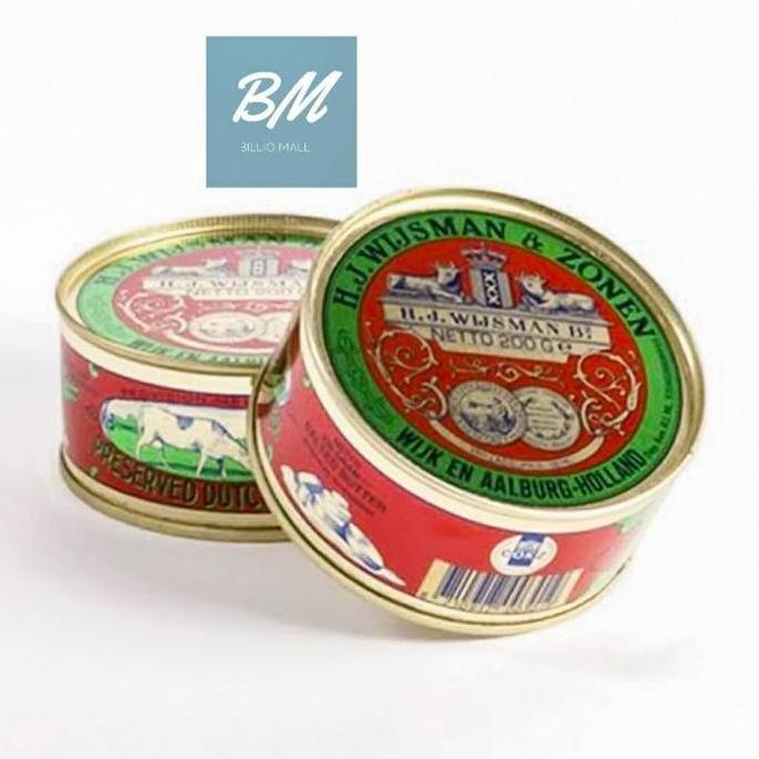 Wisman Butter Mentega 200 gr / Wisman Kemasan Kaleng 200 gr / Butter Mentega Wisman 200 gram / Wijsm