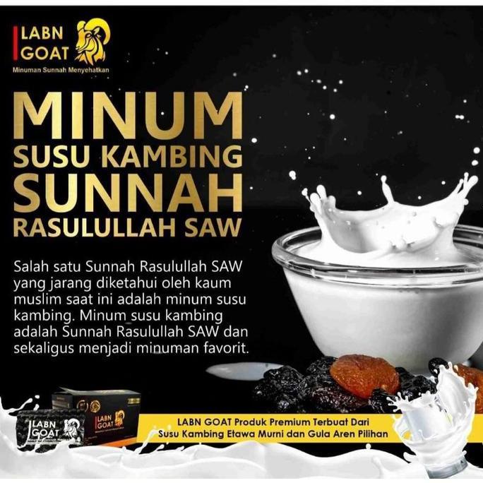 Labn Goat Susu kambing Etawa Dengan Gula Aren / Labn Super LabnGoat 1 Box Isi 10 Sachet