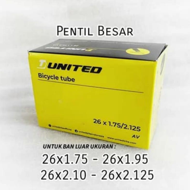 Ban Dalam 26X1.75 - Ban Dalam 26X1.95 - 26X2.10 Pentil Besar Av