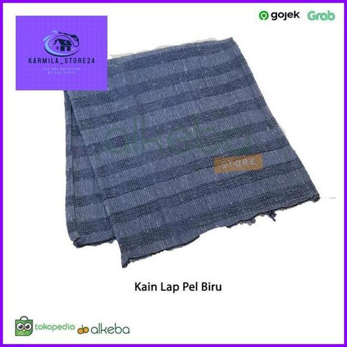 Kain Lap Pel Biru / Kain Pel Lantai