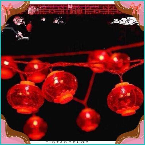 Lampu LED string hiasan lampu imlek/ornamen imlek/lampion imlek/lentera imlek Diskon Awal Tahun