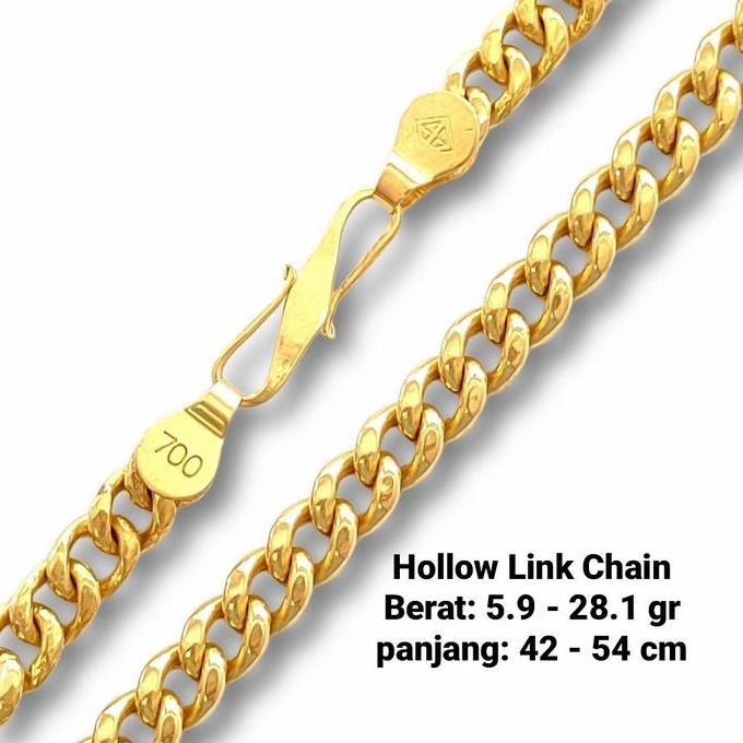 Kalung Rantai Emas 70%