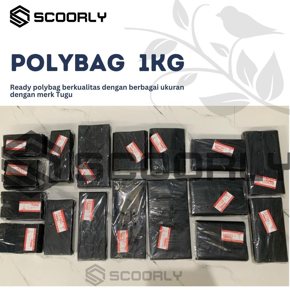 Bisa Cod 1Kg - Polybag Tanaman Lengkap Plastik Polybag / Polybag Tanaman ><