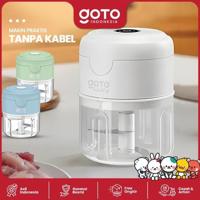 Goto Lucy Harper Mini Chopper Blender Penggiling Bumbu Dapur Portable