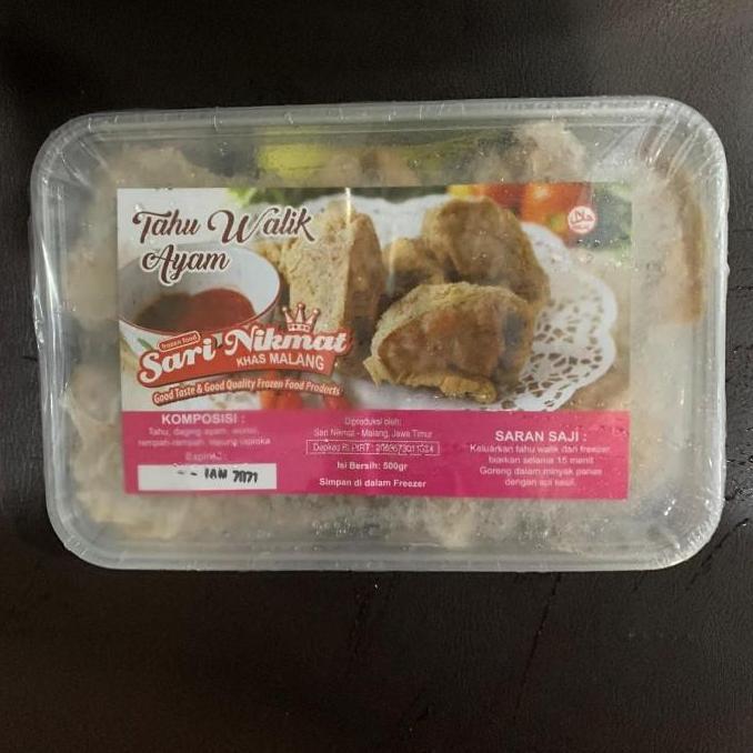 Sari Nikmat Tahu Walik Ayam 10 pcs 500 gr
