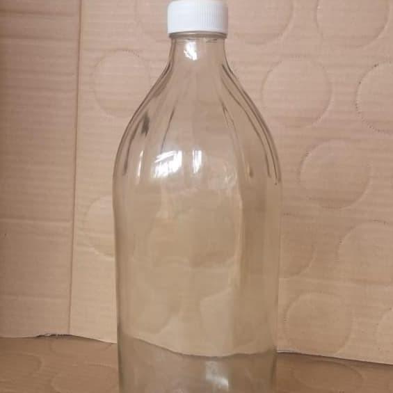 Botol kaca 1 liter tutup ulir