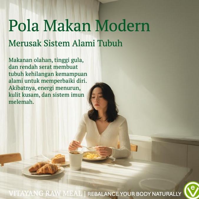 Vitayang Raw Meal KK, Sereal Raw Food Korea, Organic BPOM HALAL