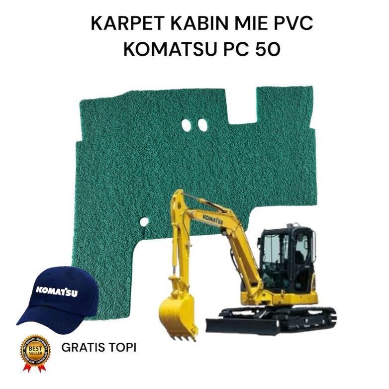 karpet Lantai Kabin Mini excavator Komatsu PC78 KOMATSU PC50