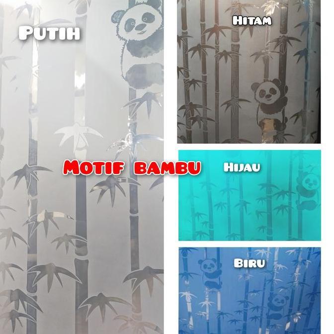 Grdwill- Fiber Pagar Plastik Penutup Pagar Motif Bambu Lite