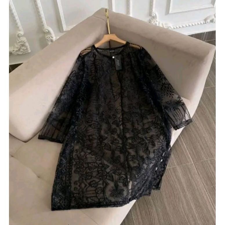 Best Deals Atasan Tunik Wanita Cantik Viral 2025 Full Brokat Cantik Elegan