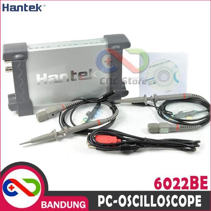 HANTEK 6022BE DIGITAL PC OSCILLOSCOPE OSILOSKOP 20MHZ 2 CHANNEL