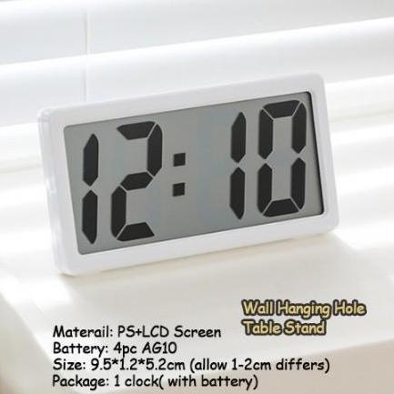 LOLY New Jam Digital - Jam Mobil - Jam Meja - Jam Digital Mini Taixun Digital