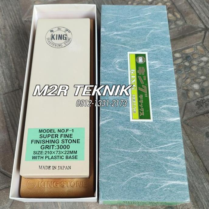 Batu Asah Super Halus King Deluxe Stone Grit 3000 Batu Asahan