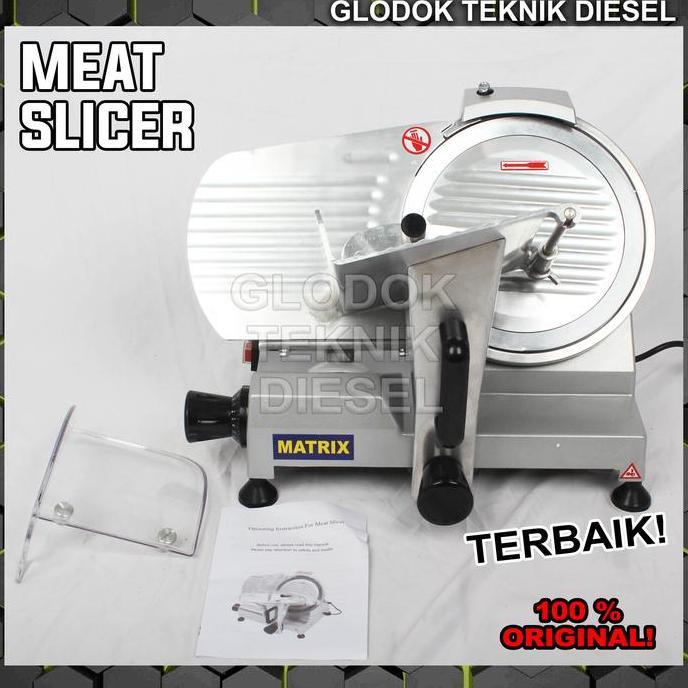 Meat Slicer Mesin Pengiris Daging Otomatis 10 Inch Food Slicer 250 ORI