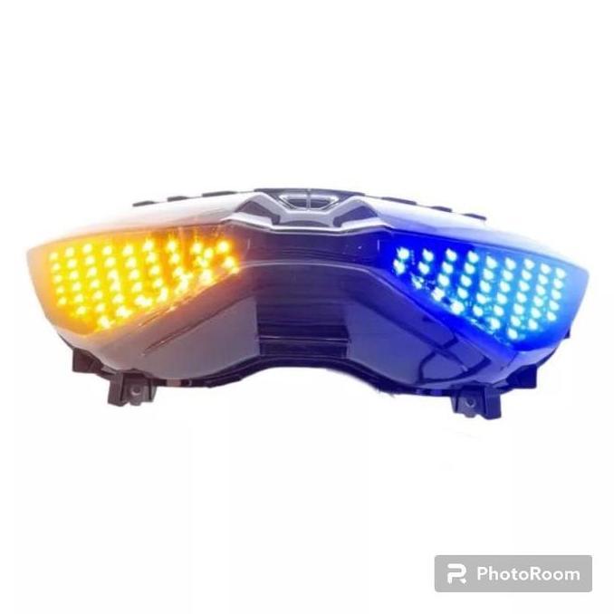 Promo LAMPU STOP NMAX NEW X-CASE 7 MODE STOPLAMP PLUS SEN LED RUNNING 7 MODE NMAX NEW Diskon
