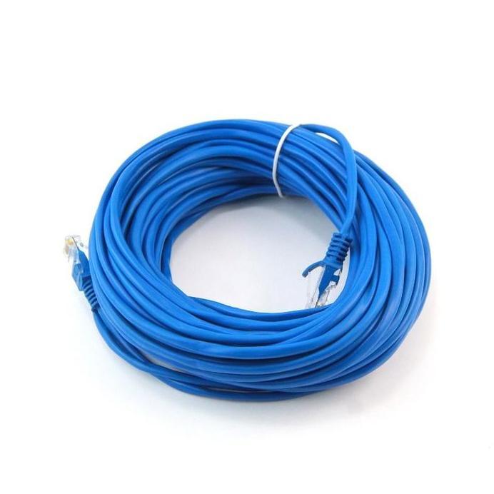 Ready NYK Kabel Lan 20M UTP FTP Internet Jaringan Indoor Outdoor Cat5e cat6 Cat7 Speedy Biznet Route