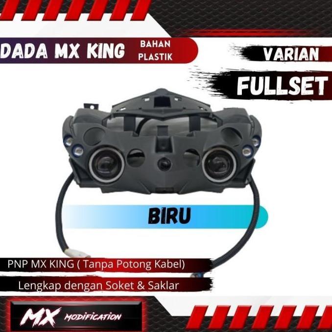 Promo Dada Lampu LED MX KING Inner MX King Bahan Plastik Premium Motorcycle Diskon