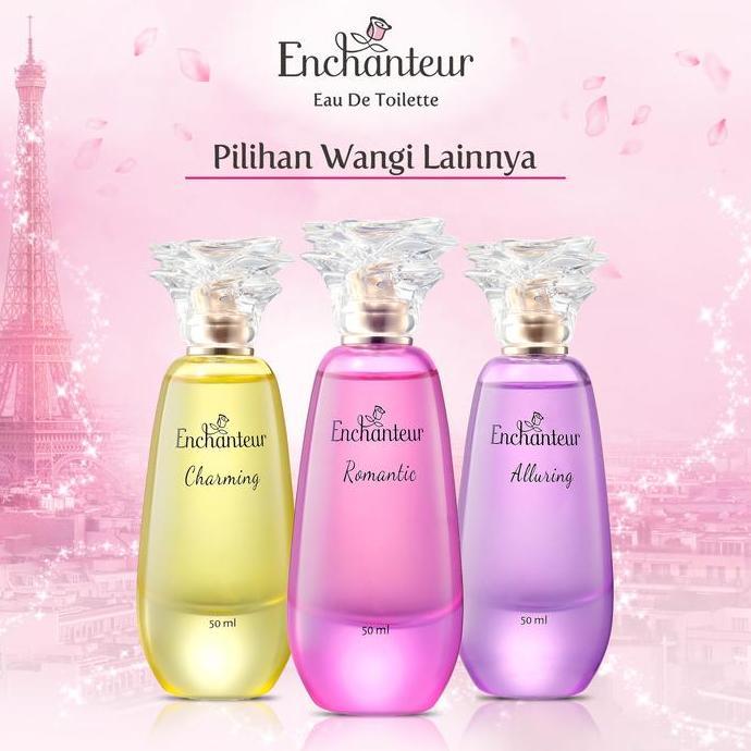 Enchanteur Eau De Toilette Parfum Wanita Charming 50Ml