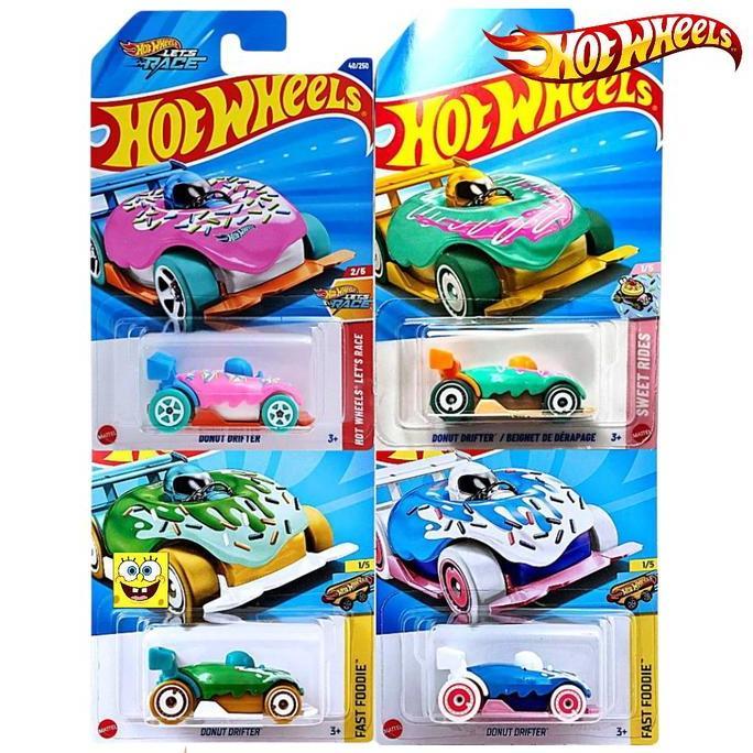 Hot Wheels Donut Drifter Makanan Dunkin Donuts JCO