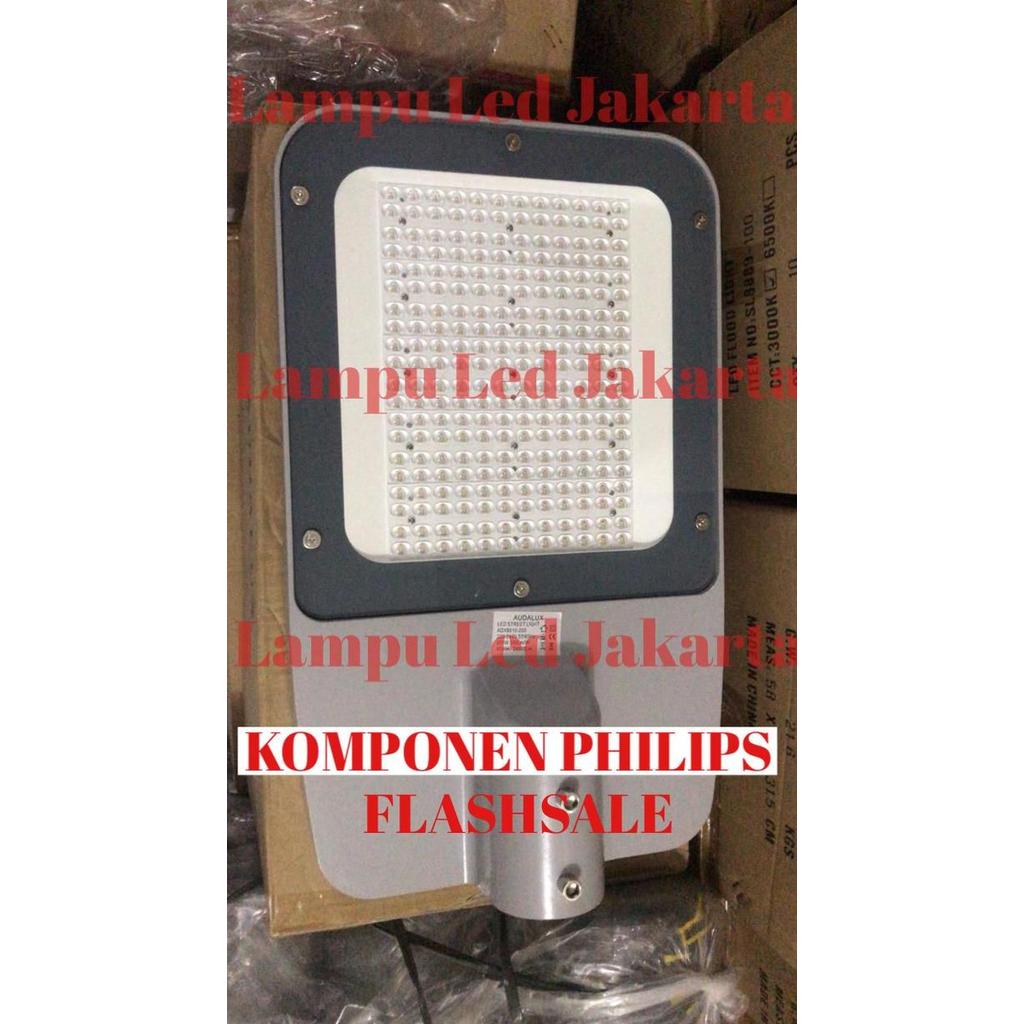 Lampu pju LED 150watt komponen philips garansi 3tahun. Lampu pju 300w ready