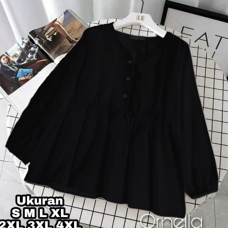 NEW PRODUCT ORNELLA BLOUSE BAJU ATASAN WANITA BUSUI - BLOUSE OVERSIZE KOREA TERBARU 2022 PAKAIAN WAN