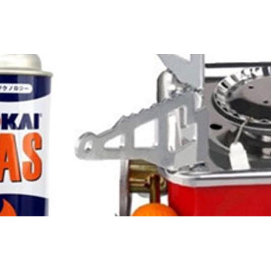 Paket Lengkap [ Free 1 Pc Tas ] Kompor Camping Gas Kotak Mini Portabel Stove / Kompor Gunung Dan Gas