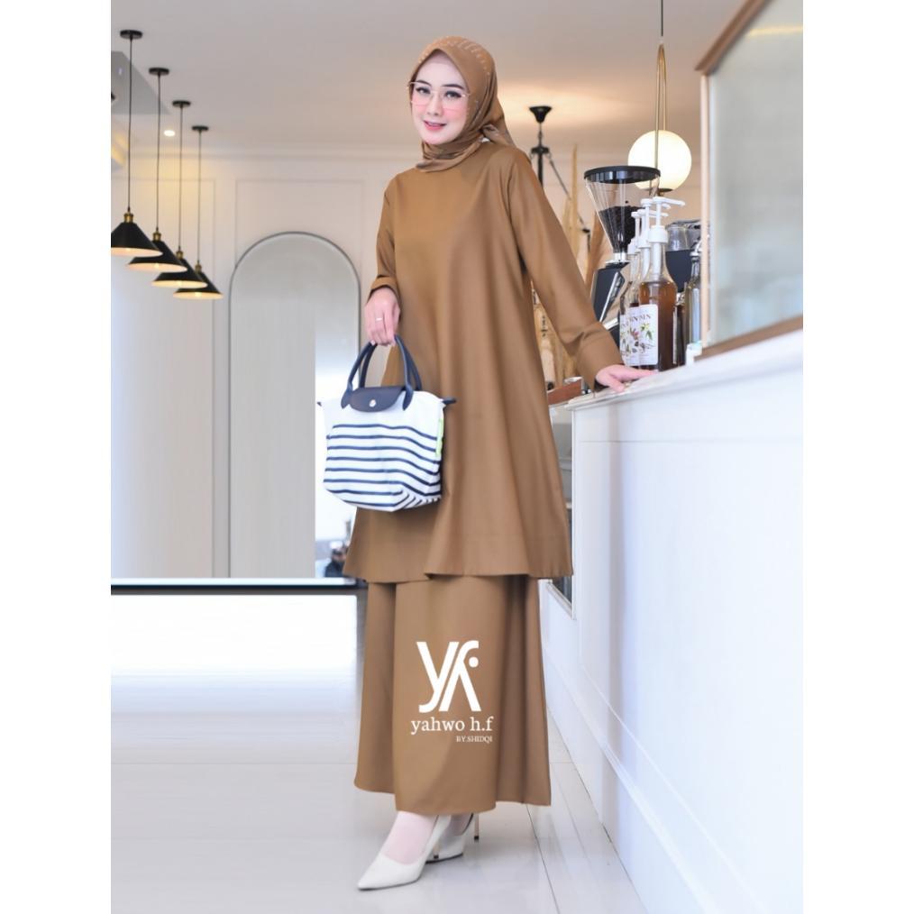 Grade Ori Setelan Rok Tunik Pns Wanita/Baju Kurung Melayu/Seragam Pns  Warna Khaki Pemda Pdh Guru Te